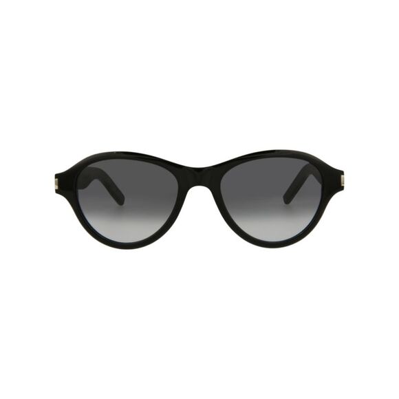 Saint Laurent Round-Frame Acetate Sunglasses Black Unisex-Adult - Picture 1 of 6